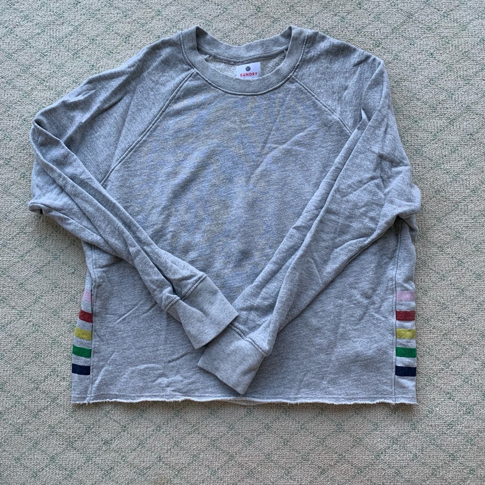 Sundry grey crew neck